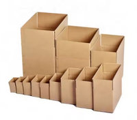 Precio al por mayor Transporte comercial Cajas de cartón corrugado se utilizan para el transporte