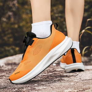 Chaussures de marche légères pour hommes toutes saisons avec empeigne en mesh, semelle intermédiaire en caoutchouc amortissante, antidérapantes, doublure en coton et semelle extérieure en caoutchouc - Product Image 1