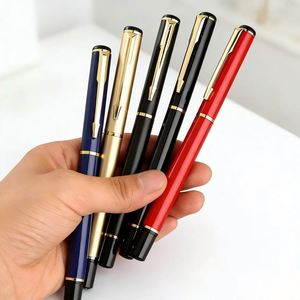 Bolígrafos de Gel Metálicos de Alta Gama Promocionales al por Mayor, Bolígrafos de Firma Delgados de Lujo con Logotipo Personalizado, Adecuados para Publicidad Corporativa - Product Image 2