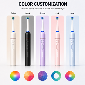 Nuevo Cepillo de Dientes Eléctrico Recargable de Alta Gama, Resistente al Agua IPX7, con LED, 5 Modos de Limpieza, Rotación-Oscilación, para Adultos, Ideal para Viajes - Product Image 4