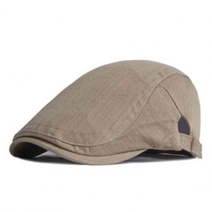 Wholesale Solid Color Plain Summer Gatsby Ivy <b>Caps</b> Vintage Adjustable <b>Flat</b> <b>Cap</b> Outdoor Unisex Newsboy Hat for <b>Men</b> - Product Image 6