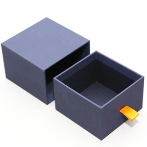 Personnalisé De Luxe Foncé Décoratif Carton Coulissante D'emballage de Boîte de Cadeau de Bijoux Avec <span class=keywords><strong>Tiroirs</strong></span> - Product Image 1