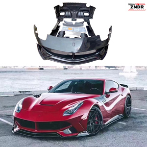 ชุดแต่ง Ferrari F12 สไตล์ SVR คาร์บอนไฟเบอร์ สำหรับกันชนหน้า-หลังและสเกิร์ตข้าง ของแท้จากโรงงาน - Product Image 1