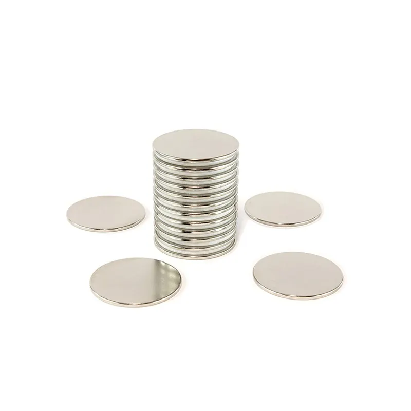 Round Magnetic Magnets N50 0.59"/15mm x 0.04"/1mm Super Strong Magnet 