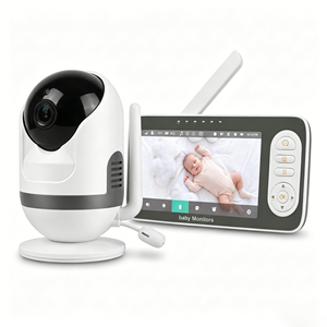 Monitor para Bebés KT617T de Doble Banda 2.4G 5G WiFi, Pantalla IPS de 5.5 Pulgadas, Cámara de Video Inalámbrica HD 720P con Control por Aplicación Móvil - Product Image 1