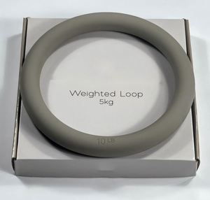 Anneau d'exercice en silicone bleu clair antidérapant pour l'entraînement de la taille et de l'abdomen, équipement de fitness pour femmes - Product Image 5