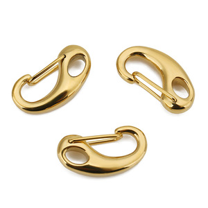 16mm - 32mm lớn <span class=keywords><strong>D</strong></span> hình <span class=keywords><strong>Clasp</strong></span> đánh bóng thép không gỉ Carabiner <span class=keywords><strong>Clasp</strong></span> đối với trang sức làm phụ kiện - Product Image 5