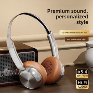 <span class=keywords><strong>Casque</strong></span> audio <span class=keywords><strong>sans</strong></span> <span class=keywords><strong>fil</strong></span> rétro américain en métal, petit format, universel pour tablettes, nouveau modèle - Product Image 3