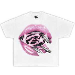 T-Shirt Oversize con Grafica Baddie Vision, Design Streetwear Y2K - Product Image 1