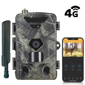 Caméra de surveillance 4G extérieure pour la <span class=keywords><strong>chasse</strong></span>, vision nocturne infrarouge HD 4K/120MP, observation de la faune, anti-vol, visualisation en temps réel - Product Image 2