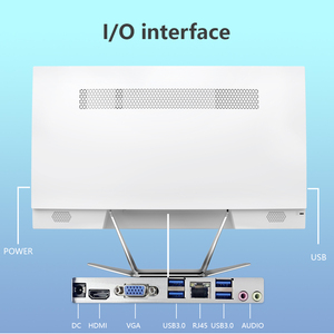 23.8 inch LCD All-in-One Máy tính để bàn máy tính N95 mô hình 8GB RAM 128GB SSD kinh doanh sử dụng - Product Image 5