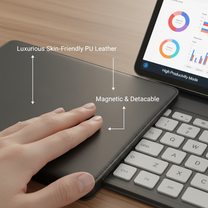 Clavier magique de haute qualité en gros, OEM ODM, pour iPad Pro 12,9 pouces 6e/5e/4e/3e génération, vue ininterrompue, Laudtec - Product Image 3