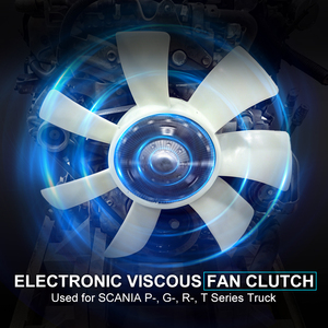 Ventilador con Embrague Eléctrico Fan Visco Drive 2035612 1776552 2038956 278044N para Sistema de Refrigeración del Motor de Camiones Scania Serie P G R T - Product Image 3