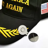 Marcador de bola de golf magnético personalizado, clip para sombrero, marcador de bola de golf