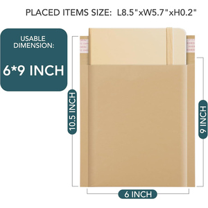Recyclable Waterproof Shipping Envelopes Honeycomb Mailer Eco Friendly Self Seal Bags Compostable Padded Packaging Wrap Camera - Product Image 2