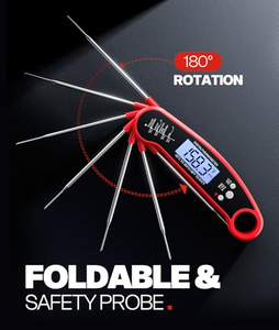 Thermomètre numérique étanche à lecture instantanée pour la viande, idéal pour la cuisine - Offre spéciale - Product Image 2
