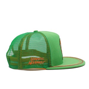 Gorra de Béisbol Trucker OEM Verde de 5 Paneles con Malla, Bordado 3D Personalizado, Diseño de Estilo Único, Unisex - Product Image 2