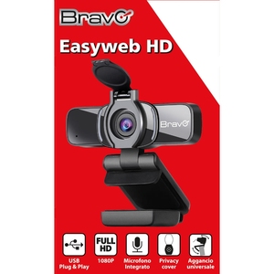 Bravo 4K USB Webcam facile Web Full HD PC fotocamera con messa a fuoco automatica modello 92902925-facile installazione - Product Image 2