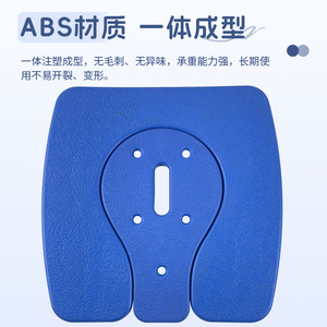 Coussin de siège de toilette en mousse à mémoire de forme, amovible, avec trou pour urinoir, housse de massage santé - Product Image 4