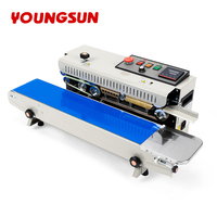 YOUNGSUN Machine à sceller les sachets en continu horizontal automatique Scellant pour film plastique Scellant à bande continue