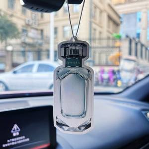 Désodorisant de <span class=keywords><strong>voiture</strong></span> LC en papier coton, étiquettes suspendues imitant des flacons de <span class=keywords><strong>parfum</strong></span> de <span class=keywords><strong>luxe</strong></span>, <span class=keywords><strong>parfum</strong></span> longue durée, décoration intérieure de <span class=keywords><strong>voiture</strong></span> - Product Image 3