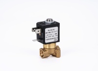 Électrovanne miniature compacte 2 voies, normalement ouverte, eau, air, gaz, vapeur, laiton 1/8 ''1/4'' 12VDC 24VDC 24VAC 110VAC 220VAC