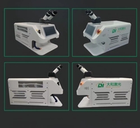 Nouvelle machine de soudage laser YAG portable 200W avec unité de pompe mobile motorisée, garantie de 2 ans sur les composants principaux pour la personnalisation de bijoux