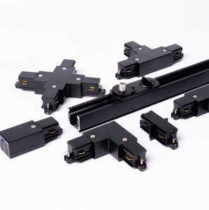 Système d'éclairage intérieur moderne sur rail à LED 48V basse tension de sécurité encastré droit I connecteur fils de cuivre 5 ans - Product Image 4