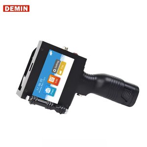 Stampante a getto d'inchiostro portatile Demin per marcatura data, numeri di lotto variabili <span class=keywords><strong>e</strong></span> testo su cartoni, lattine, bottiglie, acciaio, vetro <span class=keywords><strong>e</strong></span> scatole - Product Image 1
