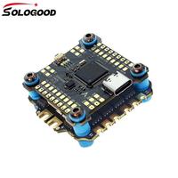 SoloGood F405 55A Stack ICM42688P F405 Pengendali Penerbangan BLHELI_S 55A 4in1 ESC 30.5X30.5mm 2-6S RC FPV Drone Balap Gaya Bebas