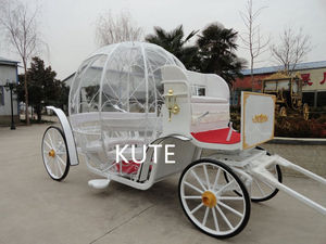 Chariot de transport spécial en forme de citrouille, chariot de Cendrillon, prix de gros - Product Image 3