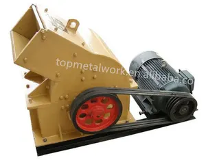 Hot Selling Hamer Crusher Machine Glazen Fles Breekinstallatie Steen Hamermolen Crusher Zand Verpletterende Machine