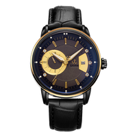 Montre homme automatique mécanique 3D personnalisée UTIME, nouveau design, verre acier inoxydable, résistance à l'eau 5 BAR, mouvement MIYOTA