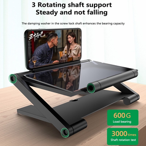 Amplificateur d'écran universel de film vidéo de téléphone portable réglable en hauteur 3D Loupe d'écran de téléphone portable Support d'agrandissement de smartphone - Product Image 2
