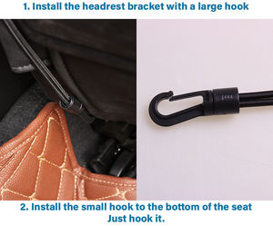 Vente chaude 3 couches universel élastique filet de rangement organisateur de siège de voiture réglable pliable Auto intérieur barrière pour animaux de compagnie RV - Product Image 6