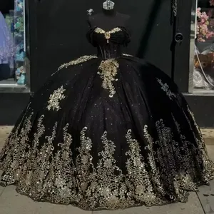 On Sale Quinceanera Dresses Black Gold Customizable Black Tulle Design | Alibaba.com On Sale Quinceanera Dresses Black Gold Customizable Black Tulle Design | Alibaba.com