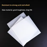 Le dessus de table en caoutchouc de PE en nylon dur de PVC de panneau imperméable blanc de pp embarque la coupe personnalisable traitant le service