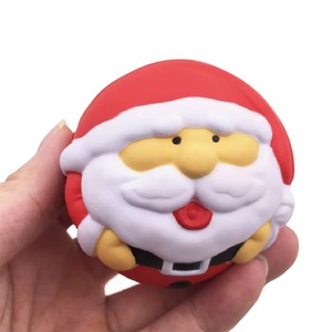 Jouet anti-stress à rebond lent en forme de Père Noël, Bonhomme de neige, Pingouin, cadeau de Noël - Product Image 4