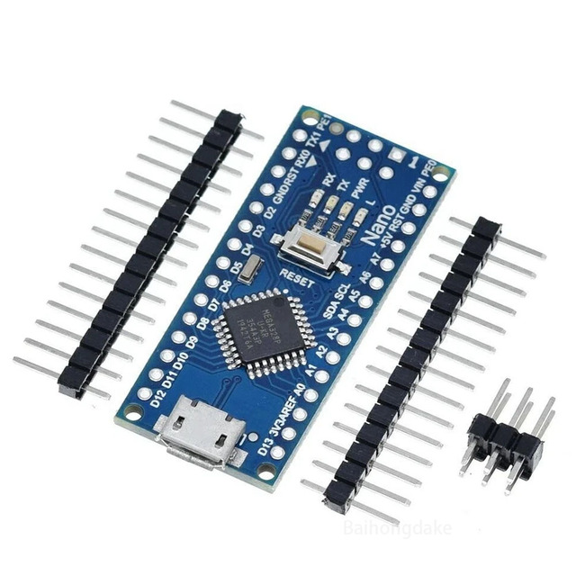 Nano V3.0 Microcontroller Development Board Mini USB Microcontroller Board Compatible Embedded Control Board for Arduino