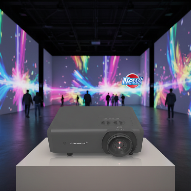 Professional Immersive Projector 4K 3D Mapping Projector WIFI  DLP Laser Projector Engineering for Exhibition Museum CL6550