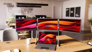 Màn hình ba chiều TriCreate 15.6 inch 1080P FHD USB-C, màn hình di động IPS, màn hình du lịch cho laptop, dành cho doanh nghiệp và chơi game - Product Image 6