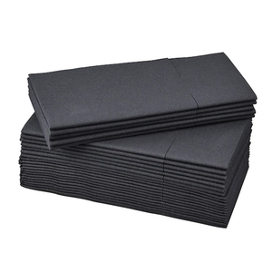 Servilletas de Papel Suaves de 2 Capas, Impresas Personalizadas, de Pulpa de Madera <span class=keywords><strong>Virgen</strong></span>, Plegables en 4, Venta al por Mayor, para Bodas y Fiestas - Product Image 3
