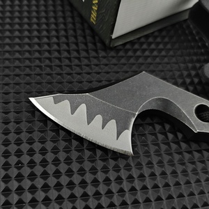 D2 Steel Outdoor Survival Hunting Knife with D2 Steel Blade & Handle <b>Multi</b>-Purpose DIY OEM EDC <b>Tool</b> for <b>Camping</b> & Hiking - Product Image 3