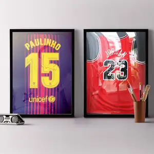 Đôi 100 Funia Marcos De Big Size Sport Jersey Shadow Box Khung Ảnh Để Bán Molduras Para Fotos