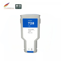 Cartucho de Tinta Compatible para Plotter HP 728 DesignJet T730 T830 - F9J68A F9J67A Alta Capacidad 300ml con Chip