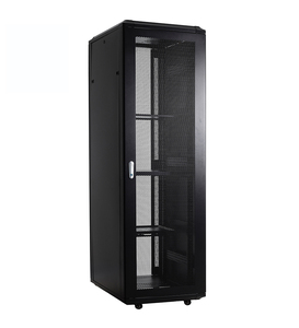 Rack de Servidor para Centro de Datos de Alta Resistencia, Gabinete de 19 Pulgadas con Ruedas, 18U-47U, en Stock, Acero Laminado en Frío SPCC - Product Image 2