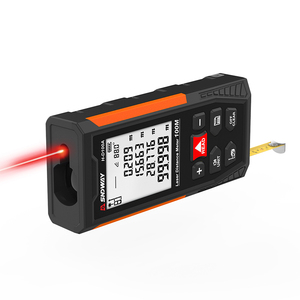 <span class=keywords><strong>Misuratore</strong></span> <span class=keywords><strong>di</strong></span> <span class=keywords><strong>Distanza</strong></span> <span class=keywords><strong>Laser</strong></span> SNDWAY H-D100A con Portata <span class=keywords><strong>di</strong></span> 100m e Metro a Nastro Manuale da 2 Metri - Product Image 5