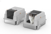 OEM lit pour chat multifonctionnel taille personnalisée banc de stockage pour animaux de compagnie étanche litière pour chat enclos meubles facile à nettoyer 20L intérieur