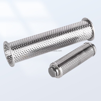 Tube filtrant cylindrique en maille circulaire en acier inoxydable 304, tamis de précision utilisé pour la microfiltration et la séparation