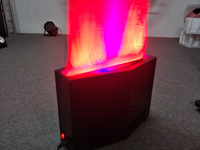 Pro fausse machine à feu feu feu Led soie flamme lumière feu Machine 1.8m soie flamme lumières